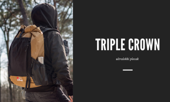 Triple Crown - ultralekki plecak by Agnieszka Dziadek